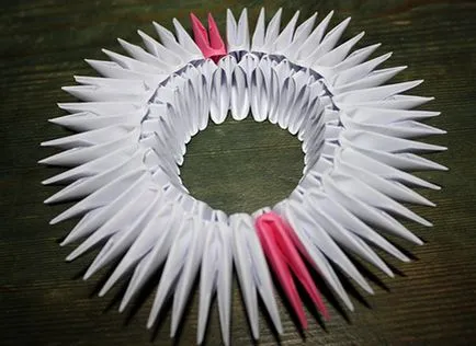 Origami scheme de module triunghiulare pentru începători cu fotografii și video