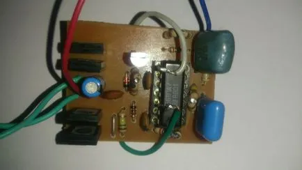 mâini Dog Repeller - ultrazvokovogo circuit de protecție contra (ei) Dog Repeller cu mâinile sale - schema ultrazvokovogo repeller