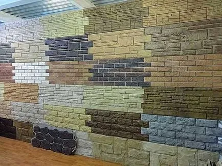 Decorarea casei cu soclu din piatră naturală (fieldstone și zdrobite), pietruite, panouri din PVC (subsol (casei) Decorarea casei cu soclu din piatră naturală (fieldstone și zdrobite), pietruite, panouri din PVC (subsol