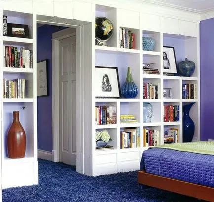 rafturi deschise, design și decor
