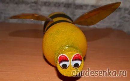 Bee de sticle de plastic - chudesenka - site pentru copii și părinți