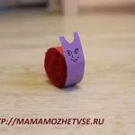 Artizanat pentru ciuperci agarizat gradina din hârtie cu mâinile lor, copii hack ciuperci Amanita