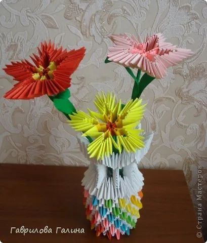 Artizanat din modulele de circuit, origami pentru începători microni și tutoriale video