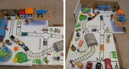 Articole din cutii de carton cu propriile lor mâini