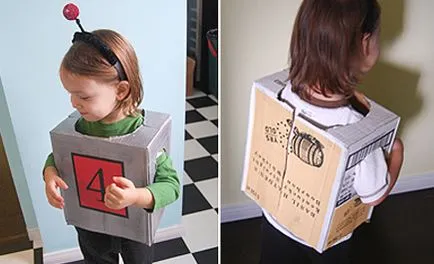 Articole din cutii de carton cu propriile lor mâini