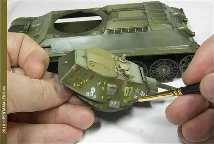 pictura model de la zero