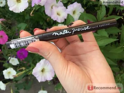 Eyeliner Maybelline maestru precis - «perfectă dermatograf-stilou de la Maybelline