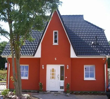 Pictura exteriorul casei cu propriile sale mâini, portal de construcție