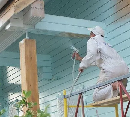 Pictura exteriorul casei cu propriile sale mâini, portal de construcție