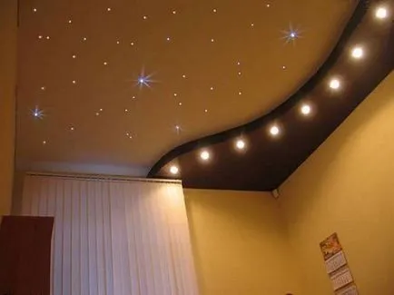Plafonul cerului înstelat cu mâinile - 5 moduri de instalare!
