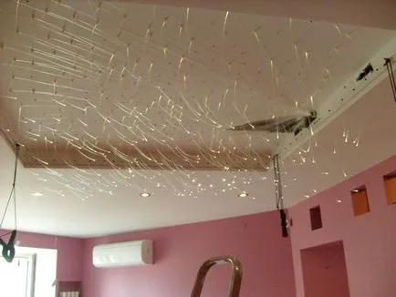 Plafonul cerului înstelat cu mâinile - 5 moduri de instalare!