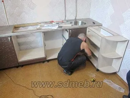 Sfaturi practice pentru instalarea bucătărie, pentru a se face mobila