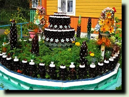 Avantaje și paturi de design de sticle de plastic de la dacha lui (înregistrare) Avantaje și paturi de design de sticle de plastic la dacha lui