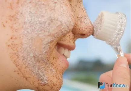 Prepararea Scrub facial