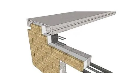 plăci tubulare armat de perete din beton, parapetul, cornișă (plăci de beton de perete parapetul streașină miez gol pe dinăuntru) dale de beton cu goluri de perete, parapet, cornișă
