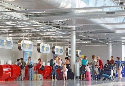 Calea valizele de la înregistrare pentru a se obține la sosire (primire) Calea valiza de la înregistrare pentru a obține la sosire