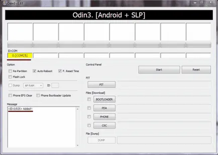 Samsung firmware Android prin Odin - Android 1