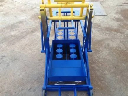 Producția de blocuri de beton de argilă expandată cu mâinile și producția lor (unități) Producție din argilă expandată blocuri de beton ușor cu mâinile și de fabricare a lui