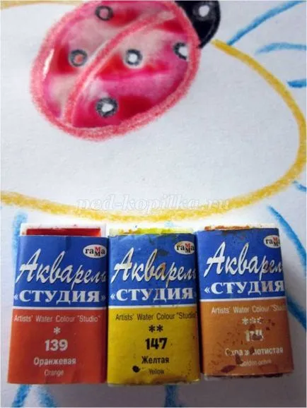 Desen pentru copii pe tema verii