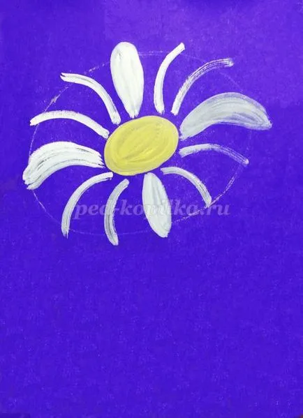 pași de mușețel desen