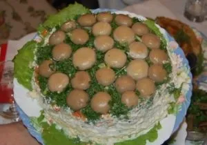 Salata cu retete ciuperci marinate cu pas cu pas fotografii (gătit calorii minute) Salata cu ciuperci murate pas cu pas rețete cu fotografii