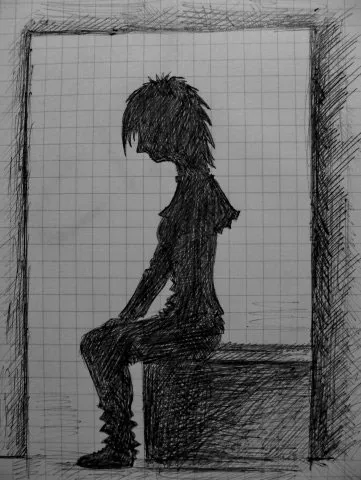 Figurile pen într-un notebook