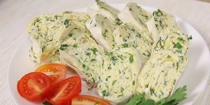 Roll din Lavaș - umplutura rețete și pas cu pas alimentele gustare în tigaie sau în (Pita) Roll din Lavaș - umplutura rețete și pas cu pas alimentele gustare în tigaie sau în