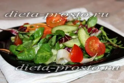 reteta se amestecă salata Salata cu o fotografie
