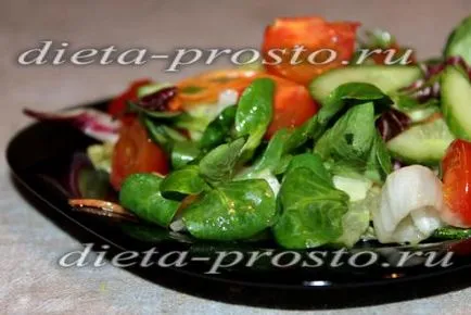 reteta se amestecă salata Salata cu o fotografie
