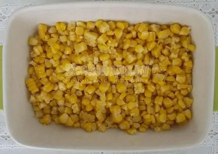 Salata cu porumb dulce, castravete, ou - reteta cu pas cu pas fotografii, toate mesele