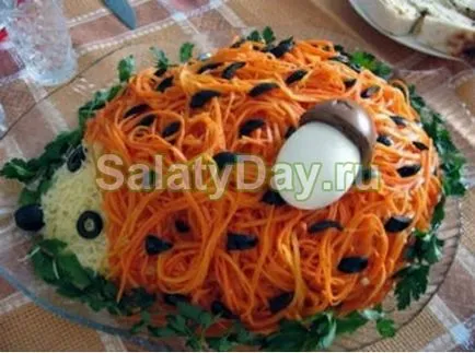 Salata coreean cu morcovi - retete simple si originale cu fotografii și video (salata de morcov coreeană) Salata coreean cu morcovi - retete simple si originale cu fotografii și video