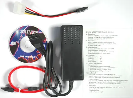 Sata-USB și PATA-USB conecta hdd de obicei printr-un adaptor pentru USB 2