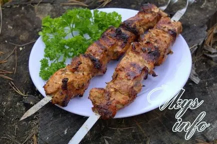 Carne de porc cu otet - 2 reteta cu o fotografie