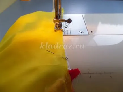 pălărie de pui de pânză cu mâinile