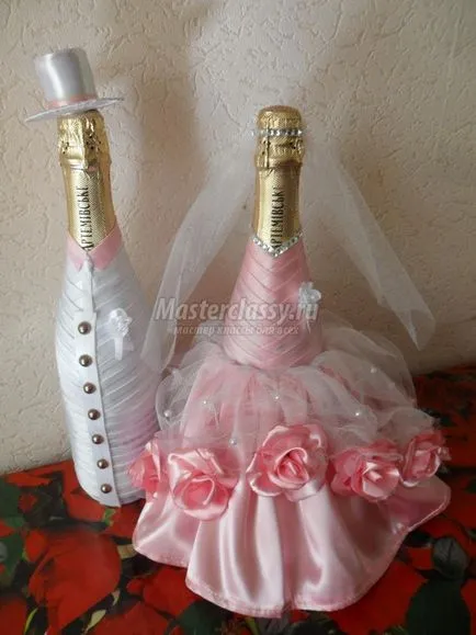 Mireasa si mirele Champagne Master class cu tutoriale foto și video