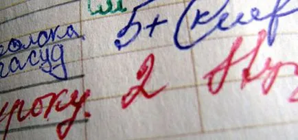 note școlare, fiica în creștere, fiul crește