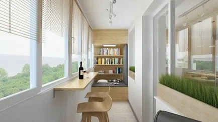 opțiuni de design balcon dulap, materiale și design, casa de vis