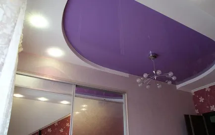 Lilac suspendat plafon fotografie interior violet (magenta) Lilac suspendat plafon fotografie violet interior