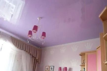 Lilac suspendat plafon fotografie interior violet (magenta) Lilac suspendat plafon fotografie violet interior