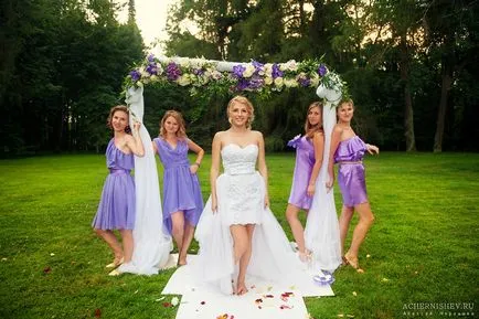 Lilac nunta 60 fotografii de fotograf Alekseya Chernysheva