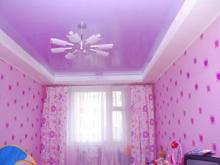 Lilac tavane suspendate