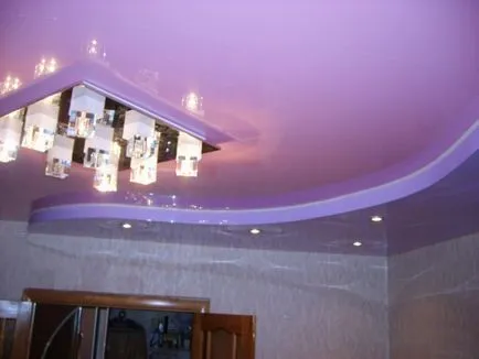 Lilac tavane suspendate