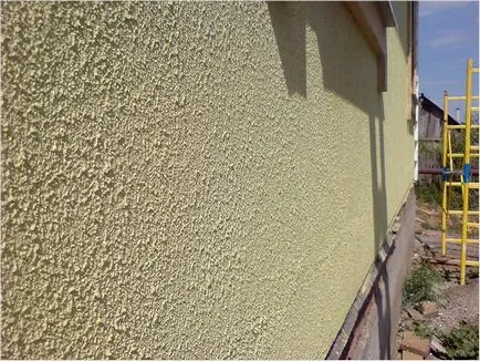 Casa de stuc, cu propriile lor mâini fațadă - Tencuitor fațadă