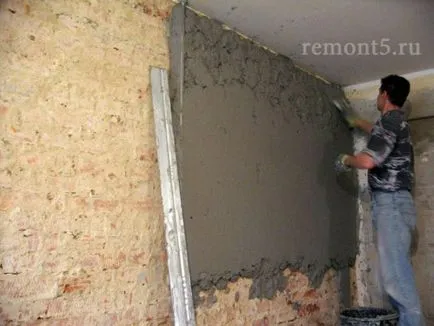 Tencuirea pereților cu propriile sale mâini, portal de construcție