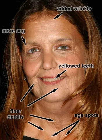 Aging tânăr - Lecții Photoshop