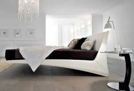 Dormitoarele în stil high-tech - design interior fotografie