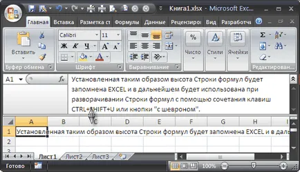 Formula Bar in MS Excel - compatibil cu Microsoft Excel 2007