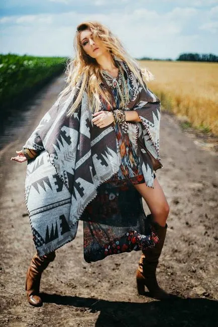 Îmbrăcăminte stil hippie (foto)