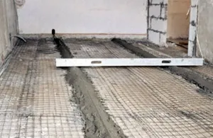Șapă în apartament - tipurile și secvența corectă a acțiunilor
