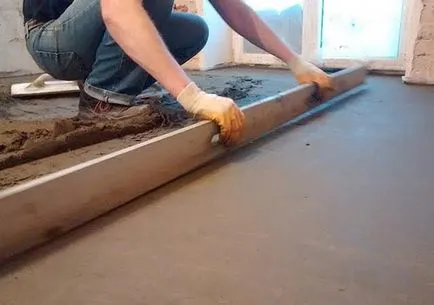 Șapă în apartament ca ceea ce trebuie să facă cu mâinile (video) (apartament) Șapă în apartament ca ceea ce trebuie să facă cu mâinile (video)